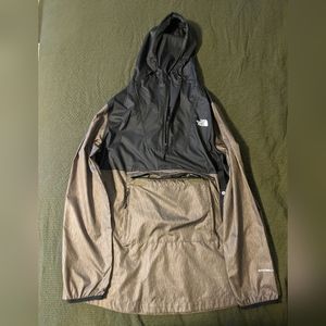 North Face anorak packable rain jacket
